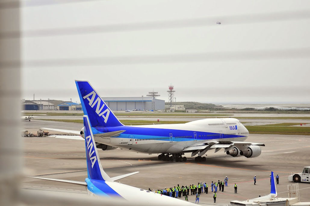 BOEING 747-400D / JA8961 -ANAジャンボラストフライト：02- : SKY
