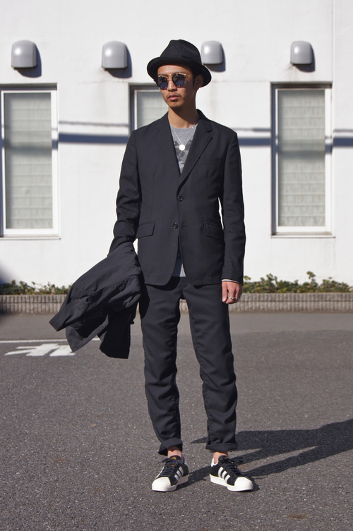 COMME des GARCONS HOMME - Wool Tropical Set Up!! : UNDERPASS
