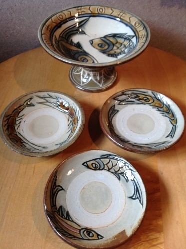 欠けあり】新品未使用 壺屋焼 金城須美子(金城次郎の長女) 抱瓶 金城