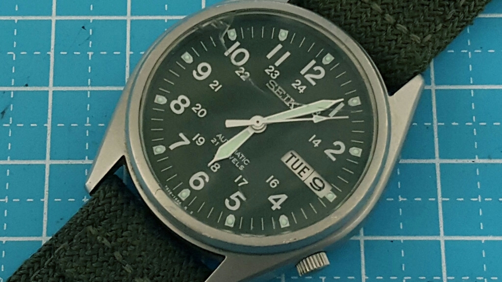 SEIKO MILITARY AUTOMATIC 7S26-3060 : 伏せ字だらけ～よもやま時計