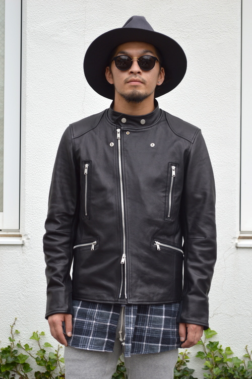 nonnative - BIKER BLOUSON COW LEATHER. : UNDERPASS・・・Having fun!!!