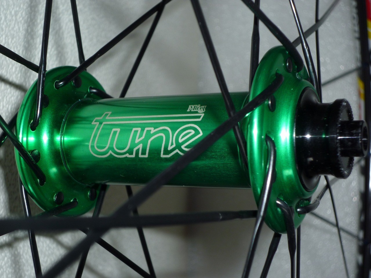 ☆TUNEハブを使用した軽量手組ホイール☆ : diossの自転車日記
