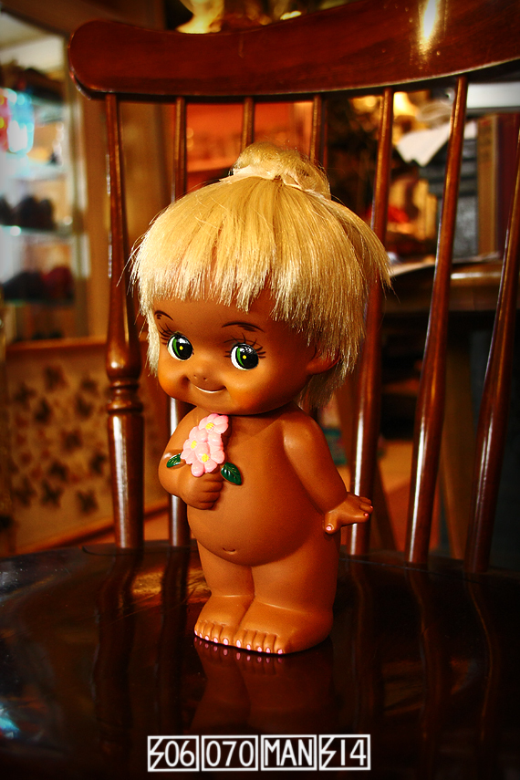 1970s Vintage ソフビ人形 セキグチ ローラちゃん 3連発