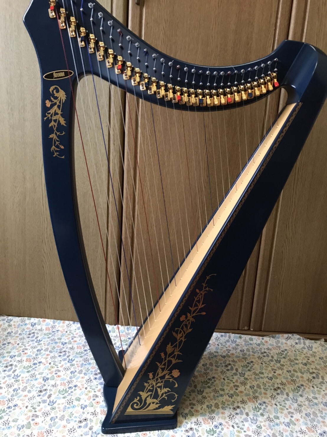 青山ハープ弦39本 AOYAMA HARP CO. TOKYO OFFICE