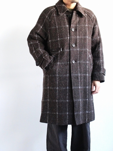 NEEDLES Balcollar Coat - Wool Tweed : 『Bumpkins putting on airs』