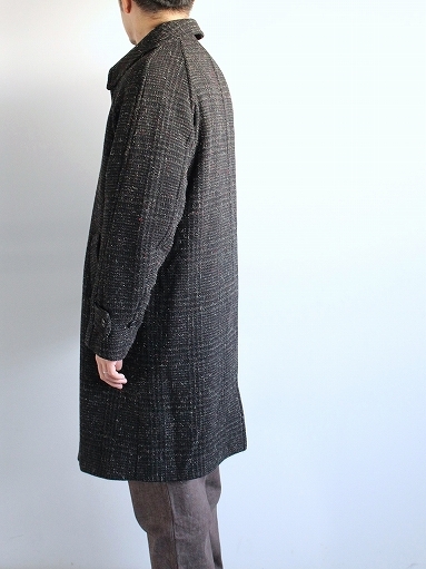 NEEDLES Balcollar Coat - Wool Tweed : 『Bumpkins putting on airs』