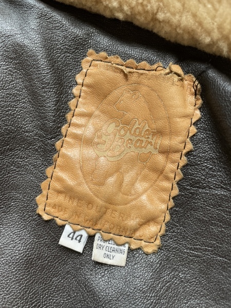 古着 70s 80s golden bay b-15 タイプ フライトジャケット 70s USA製