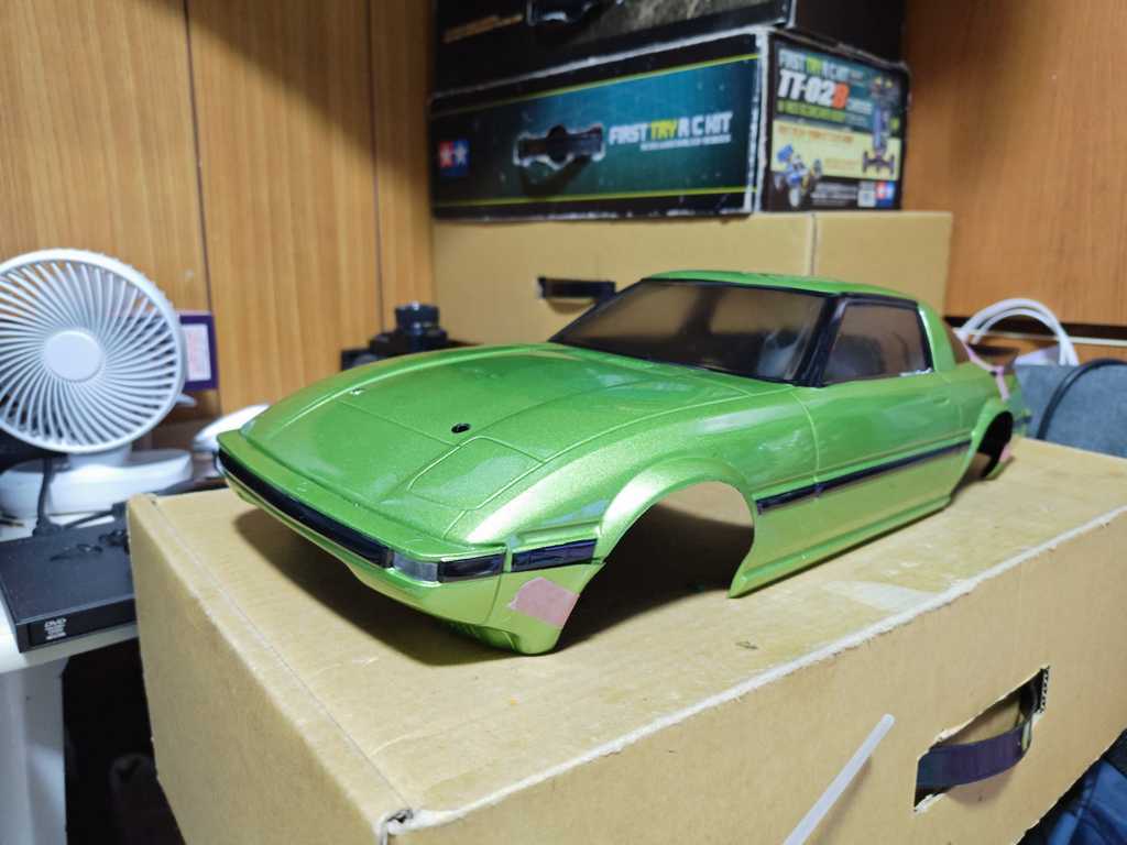パンドラ サバンナRX-7（SA22C）ボディ : 動力模型などのブログ