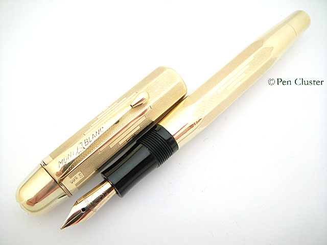 モンブラン No.4 Push Knob Filler 585 Solid Gold - モンブラン｜Pen