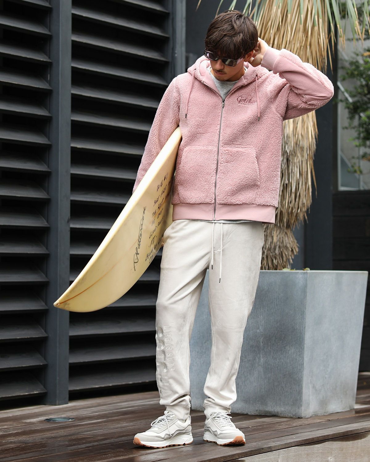 GOTCHA] 防風 シープボア ZIP パーカー | PEET ONLINE STORE