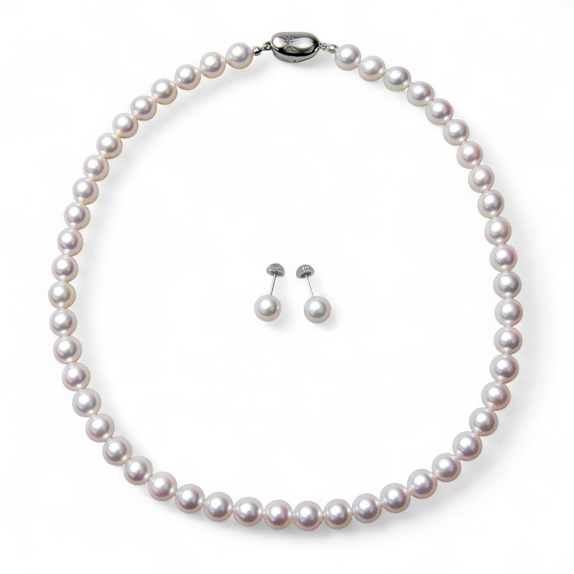 WEB限定】あこや真珠 ネックレスセット 8.0-8.5mm -Superior- | 8.0-9.0mm