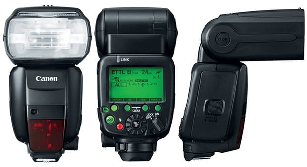 Canon Radio-Controlled 600EX-RT Flash Replaces the 580EX II