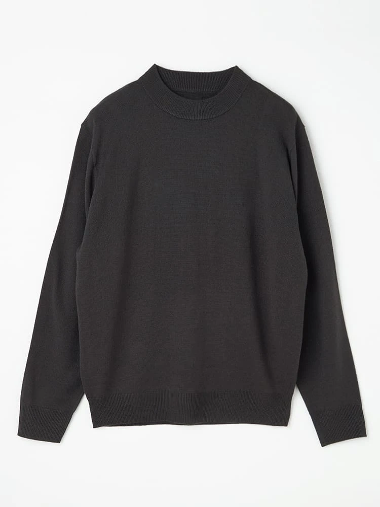 3点パック/Smart Pick！】モックネックニット Aセット（ブラック