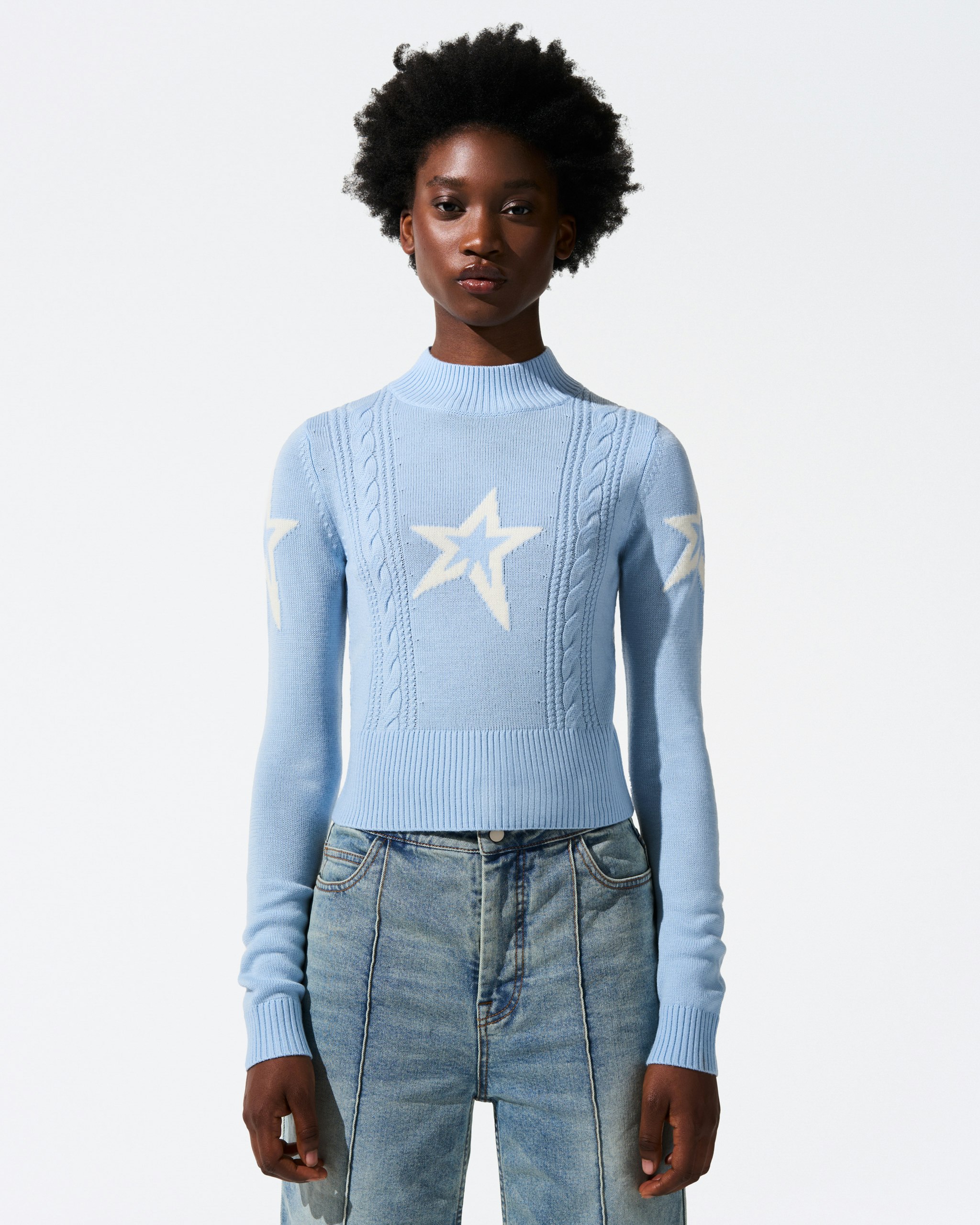 Cable Merino Wool Sweater | Perfect Moment