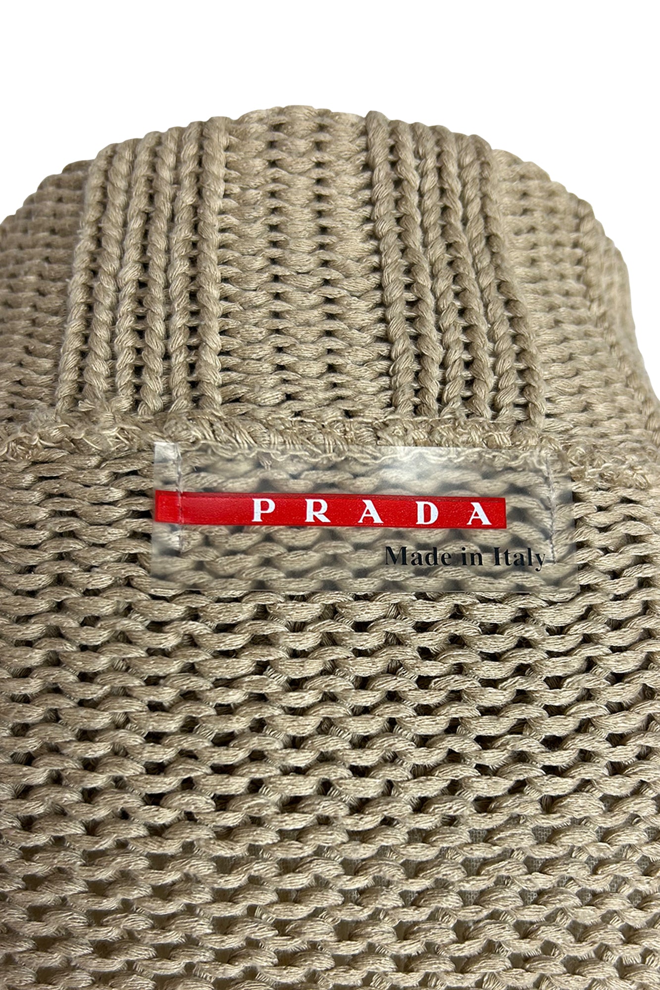 PRADA LINEA ROSSA 2000S BIG KNIT CARDIGAN – PEZZI DI PERLA