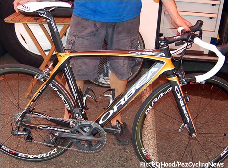 PEZ-Tech: Sammy's Orbea Orca - PezCycling News