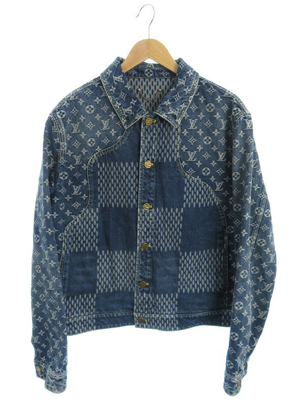 モノグラムパッチワークデニムフーディ」「LOUIS VUITTON X NIGO