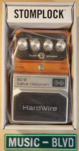 DigiTech HardWire Series SC-2 Valve Distortion Guitar Effects