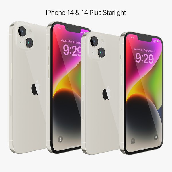iPhone 14-14 Plus スターライト3Dモデル - TurboSquid 1990380