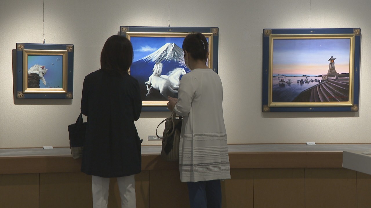 しみじみ眺めたい…八代亜紀さんの絵画展 岡山市 | KSBニュース | KSB