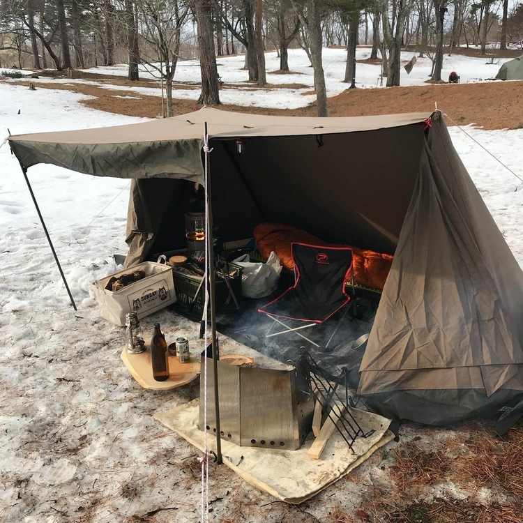 希少】炎幕DX tent-Mark DESIGNS パップテント 軍幕 希少】炎幕DX tent