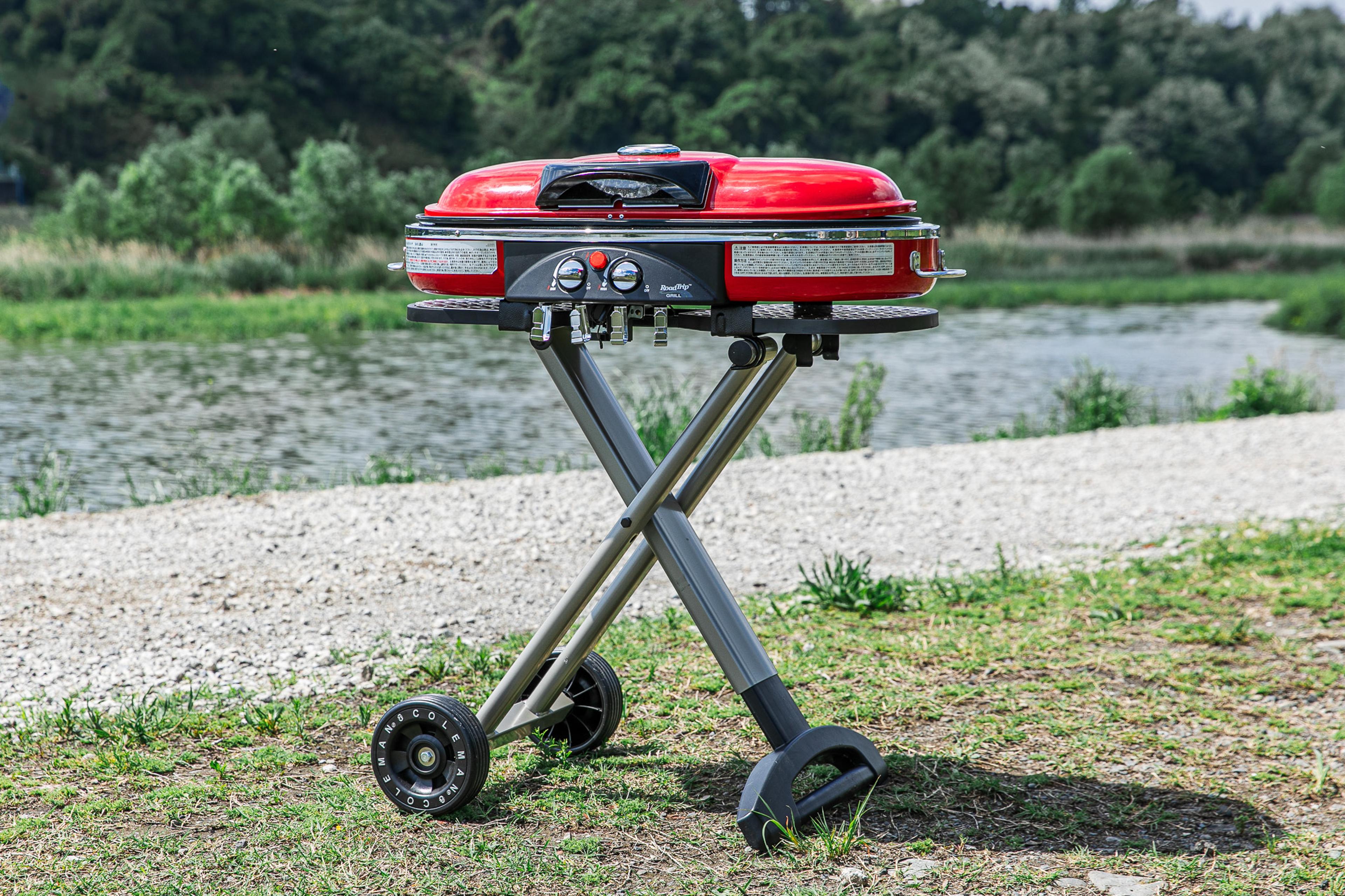 Coleman RoadTrip Grill レッド セール Coleman RoadTrip Grill レッド