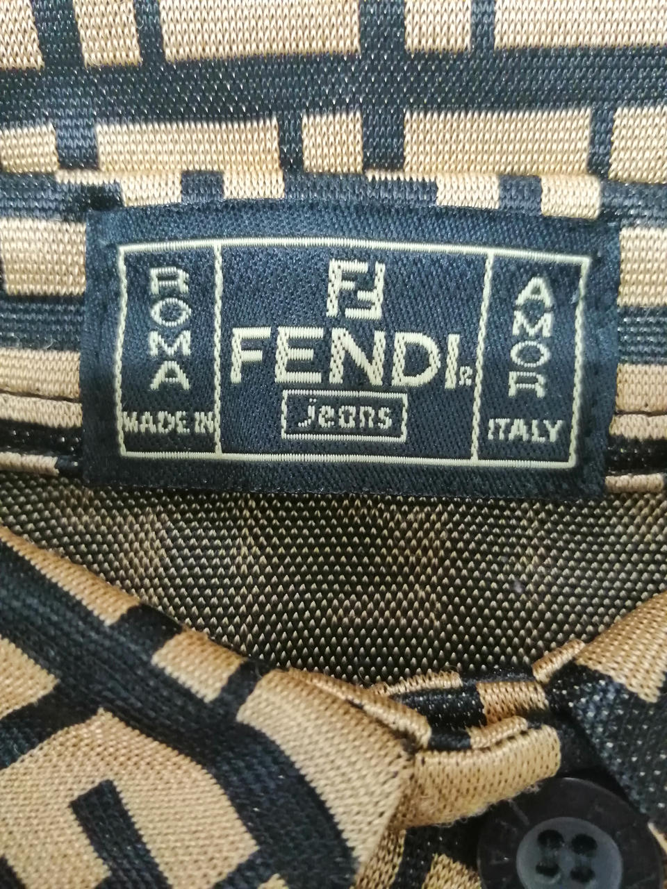 フェンディ(FENDI)|ズッカ柄ポロシャツ|【ハードオフ公式通販】オフ
