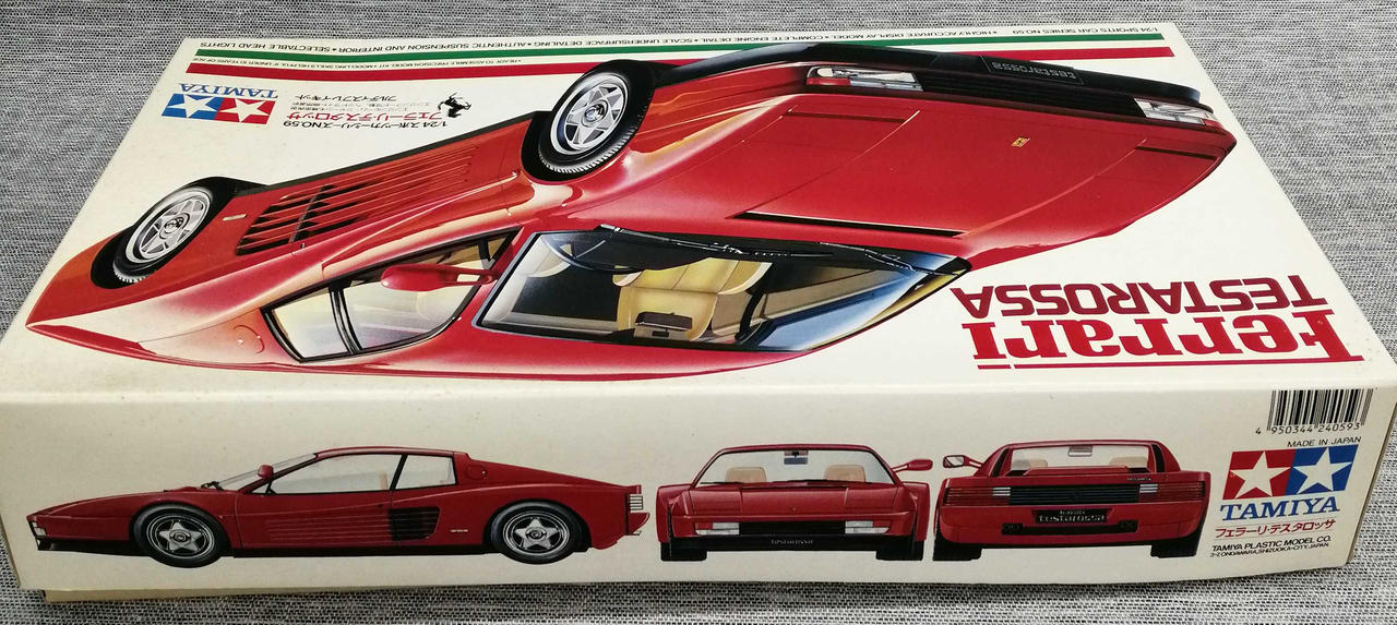 TAMIYA フェラーリ・テスタロッサ 長谷川製作所 フェラーリ F50 TAMIYA
