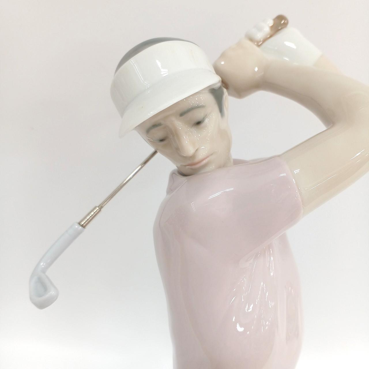 LLADRO|リヤドロ 置物陶器 男性ゴルファー|【ハードオフ公式通販】オフ