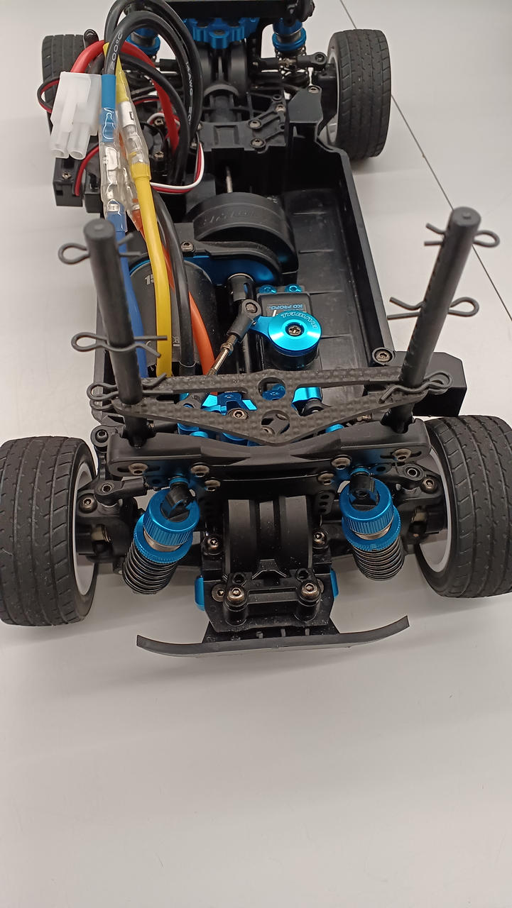 ラジコンカー本体(TB-04 PROⅡ)とプロポ、パーツセット Rc Tb04 Pro Ii