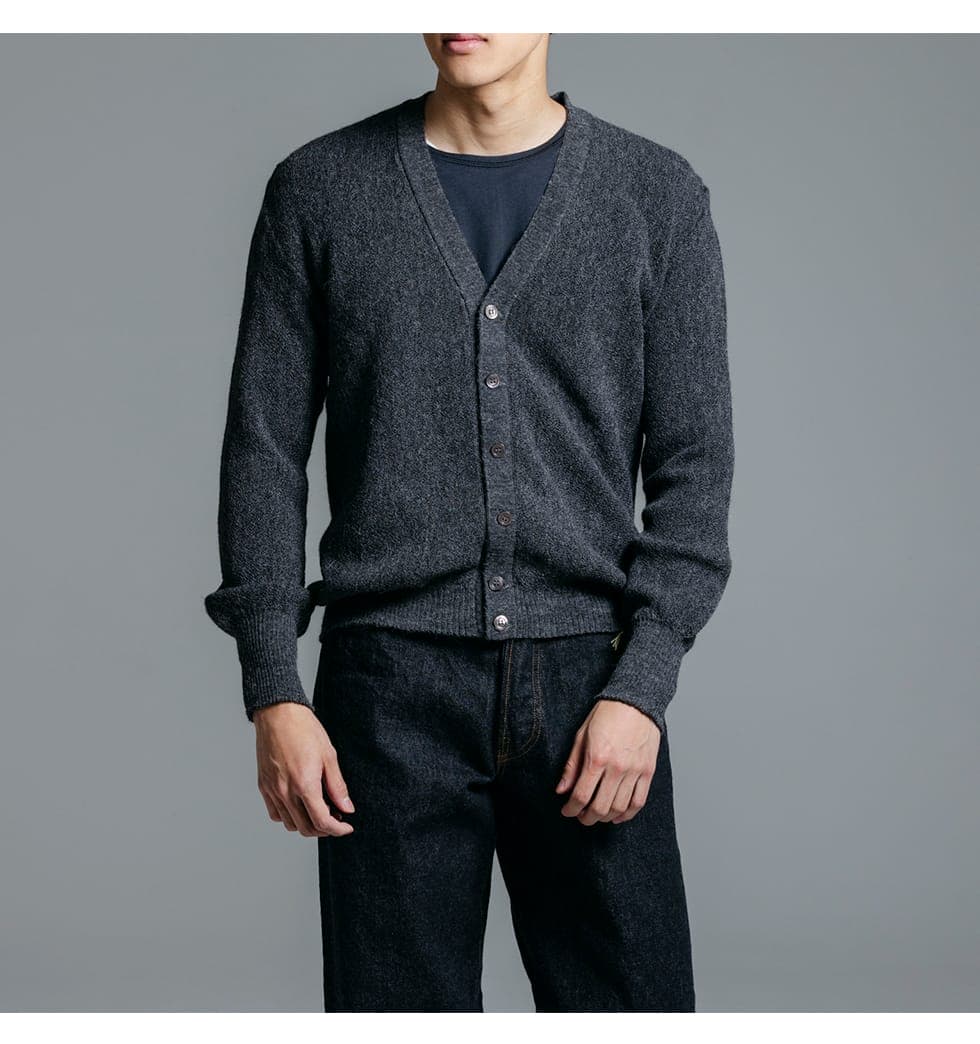 FANNI LEMMERMAYER/ V NECK CARDIGAN |アルパカVネックカーディガン