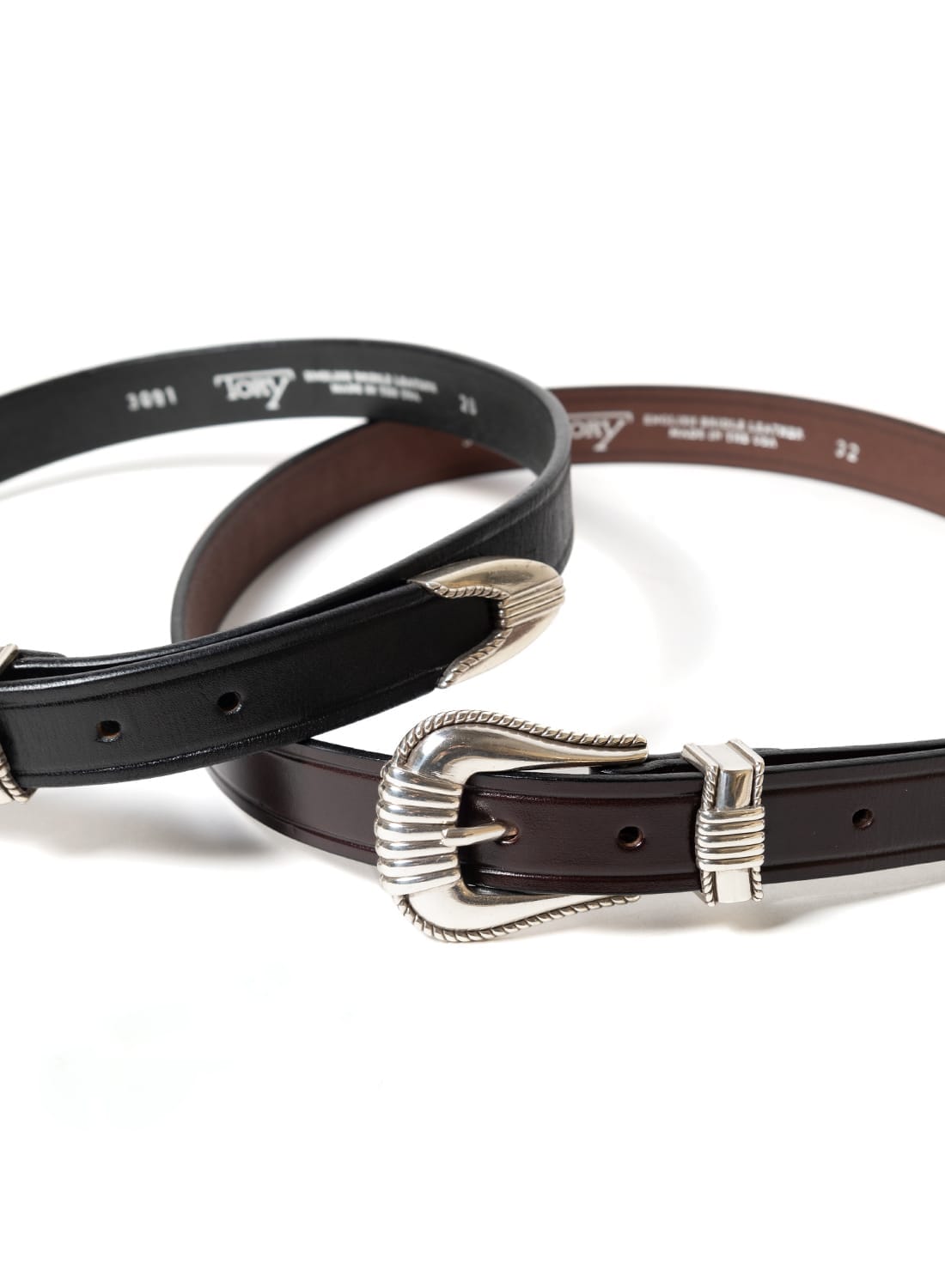 3-PIECE SILVER BUCKLE BELT|スリーピース シルバーバックル ベルト