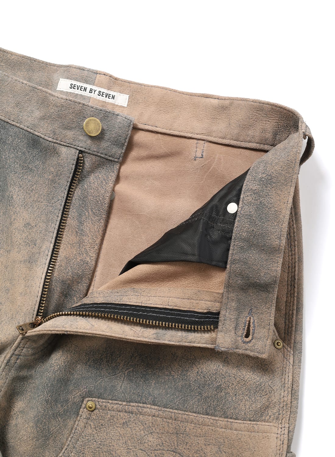 LEATHER DOUBLE KNEE PANTS|レザーダブルニーパンツレザーダブルニー