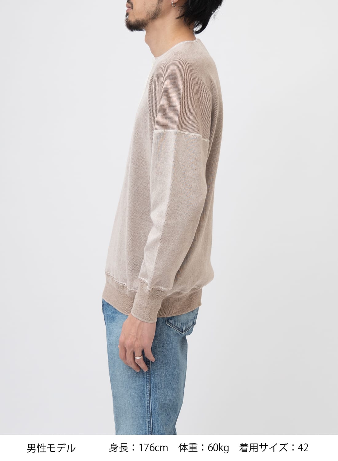 OLDE HOMESTEADER/INTERKNIT RIB HENLY NECK LONG SLEEVE|インター
