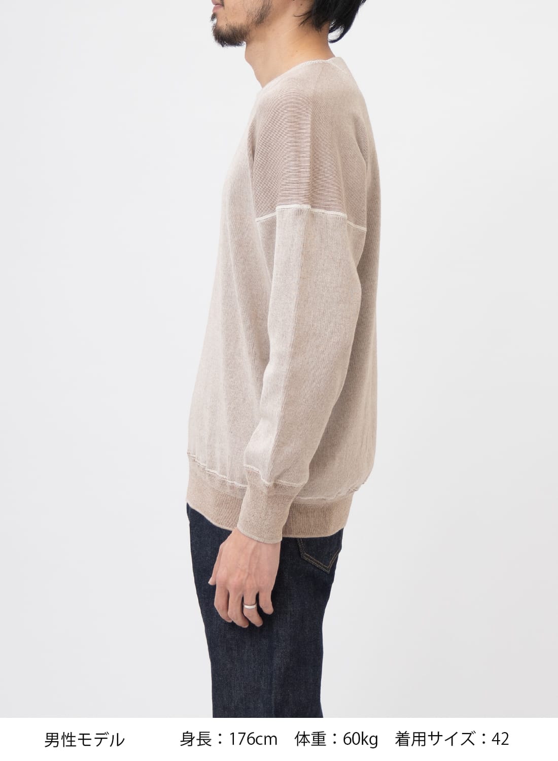 OLDE HOMESTEADER/CREW NECK LONG SLEEVE|インターニットリブ クルー