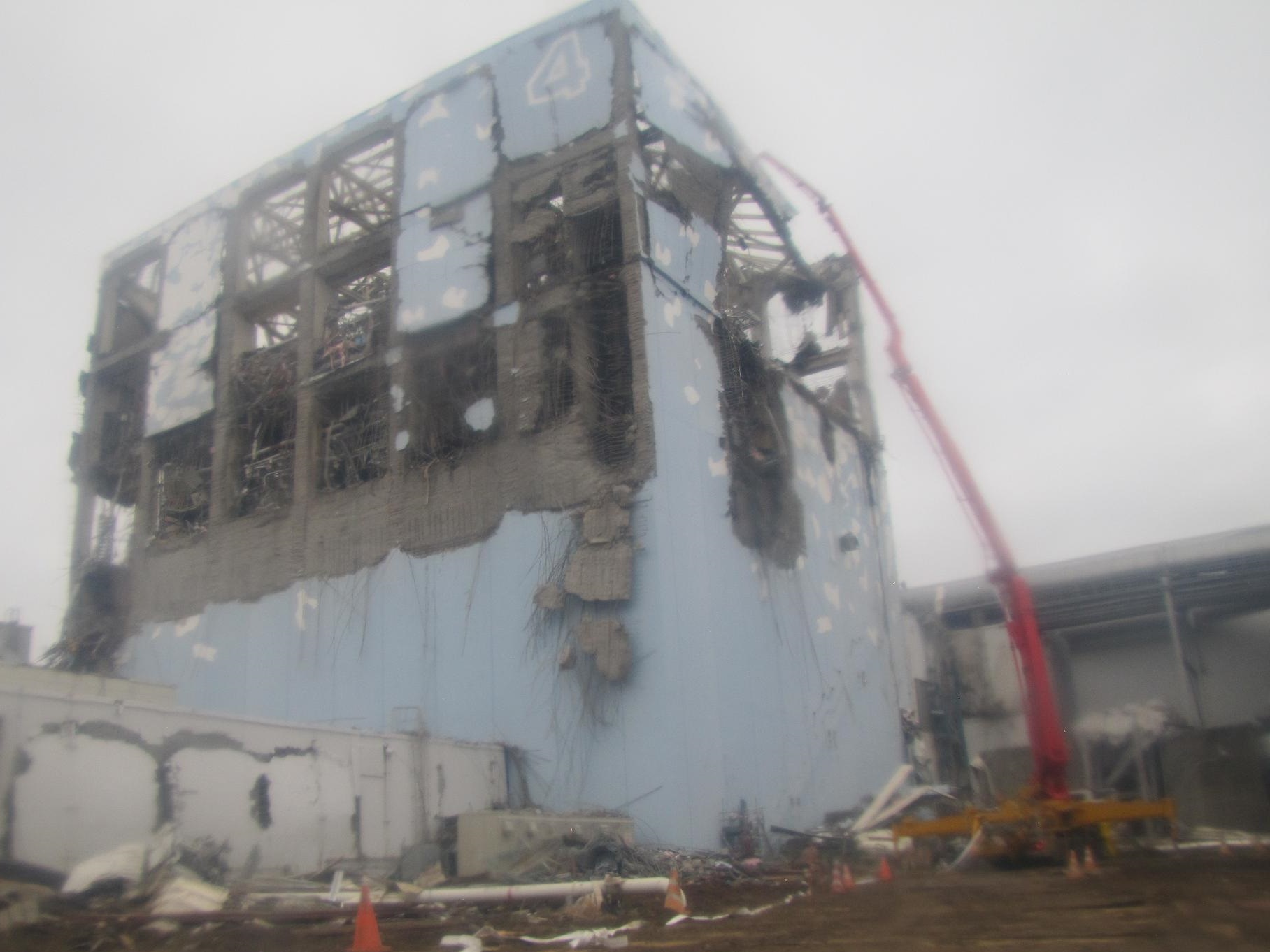 東京電力ホールディングス 写真・動画集｜ 福島第一原子力発電所4号機