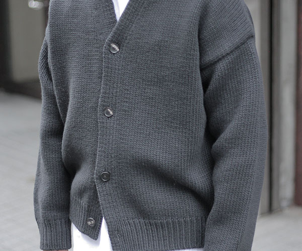 AURALEE SUPER MILLED KNIT BIG CARDIGAN! | andPheb Staff Blog