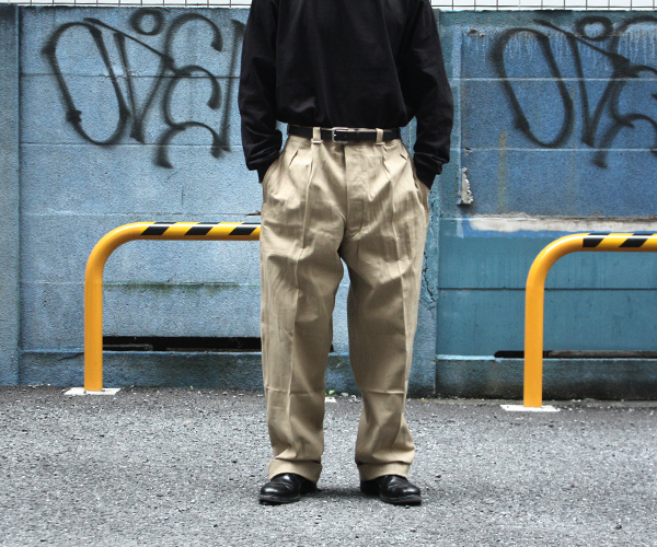 1/20(月)発売 DEAD STOCK フランス軍 M-52 ARMY TROUSERS | andPheb