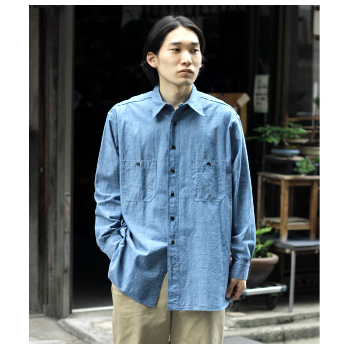 ベーシックなシャンブレーシャツを1着。＃apresse | andPheb Staff Blog