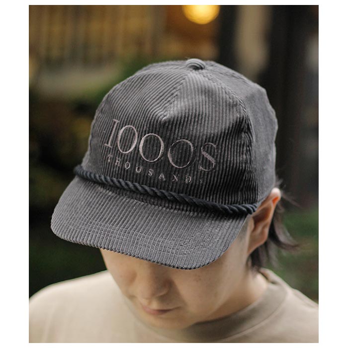 サウザンズ 1000S コーデュロイ トラッカー キャップ CORDUROY TRUCKER
