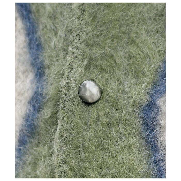 ニードルズ NEEDLES ダイヤモンド モヘア カーディガン Mohair