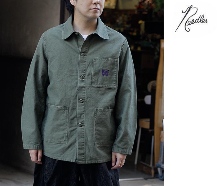 ニードルズ NEEDLES カバーオール バックサテン D.N. Coverall - Back