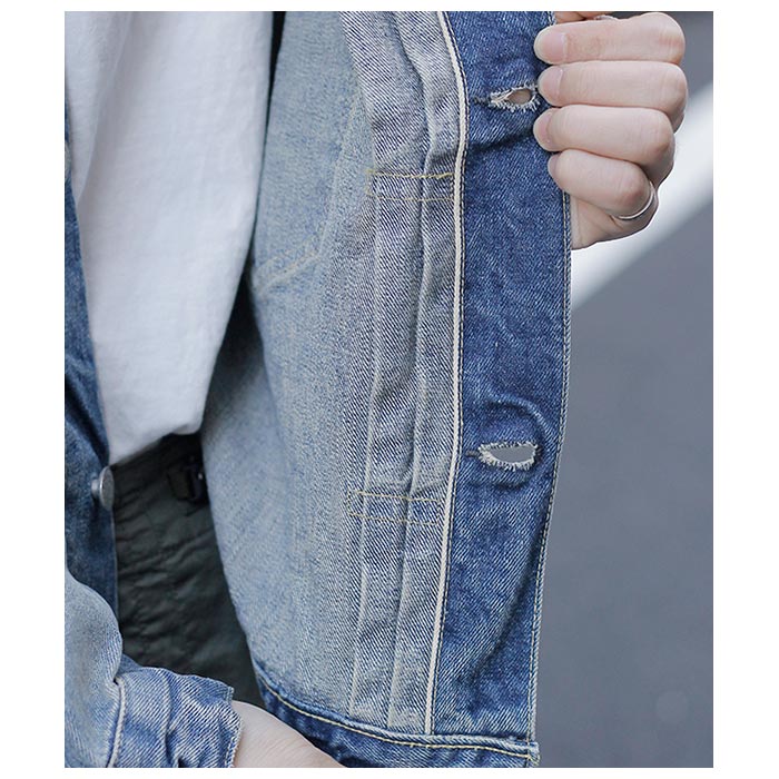 予約商品(お届け予定 3月頃以降) orSlow オアスロウ ジージャン デニム