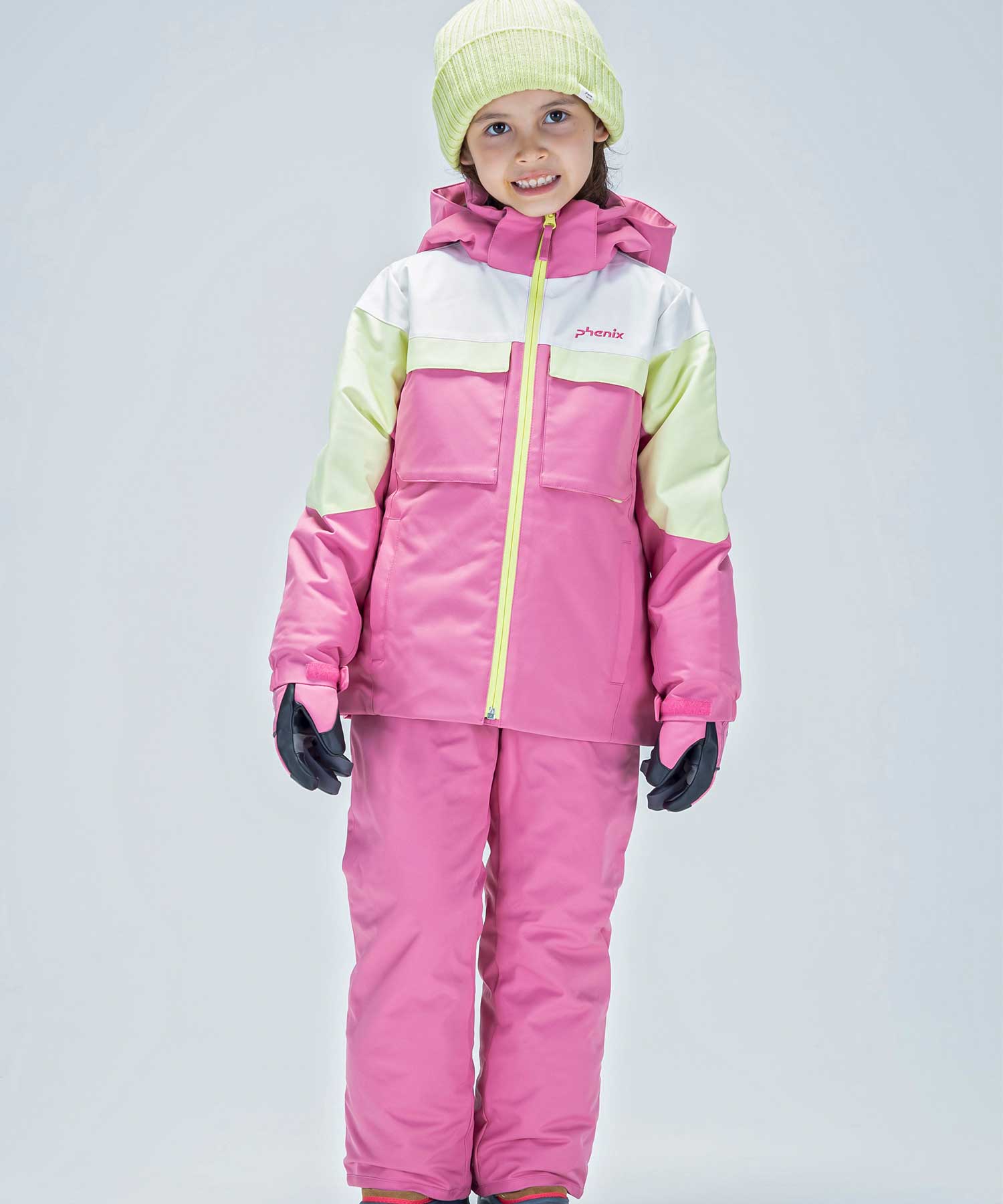 KIDS/JUNIOR】子供用スキーウェア アウター上下セット ツーピース