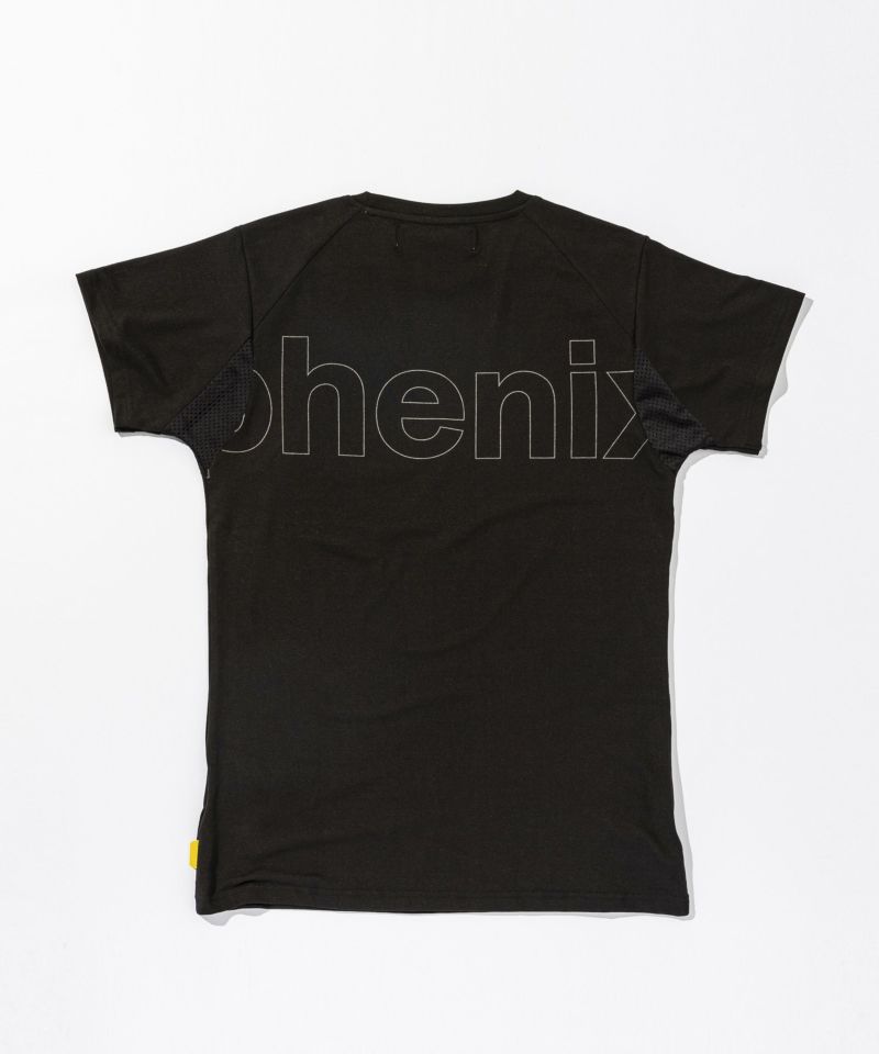 WOMENS】速乾Tシャツ Mesh Parts T-Shirt | +phenix(プラスフェニックス)