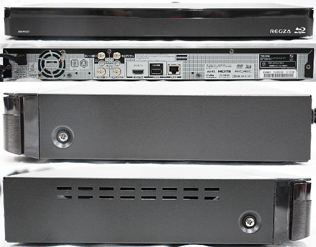 TOSHIBA 東芝 REGZA レグザ ブルーレイレコーダー DBR-W1007 1TB