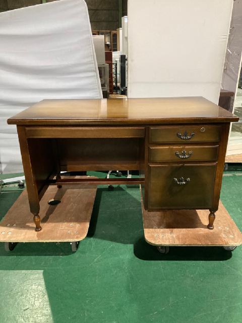 高級ブランド家具】カリモク家具 学習机 デスク 片袖 カリモク