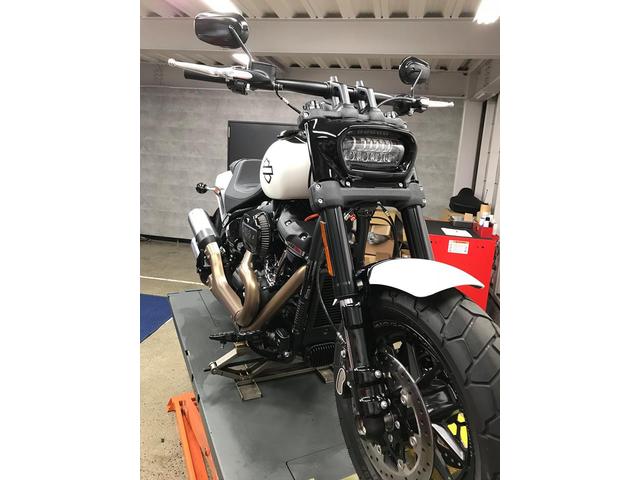 ハーレーダビッドソン カスタム FXDF ウィンカー交換 ケラーマン 車検
