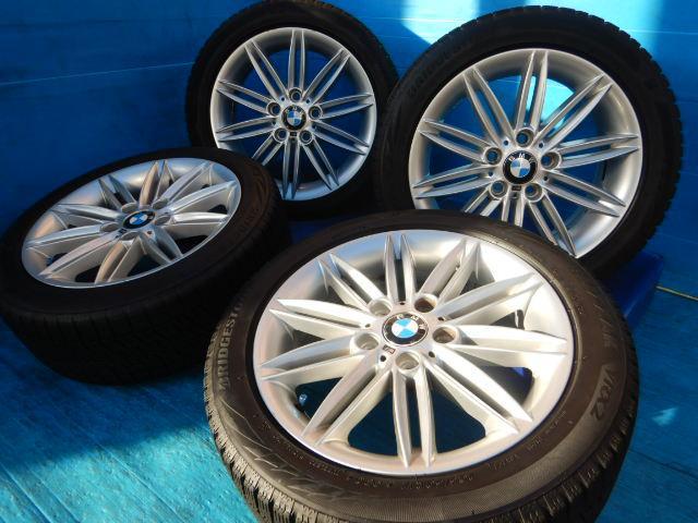 BMW1シリーズMスポーツ純正のスタッドレスセット入庫です！ BMW純正