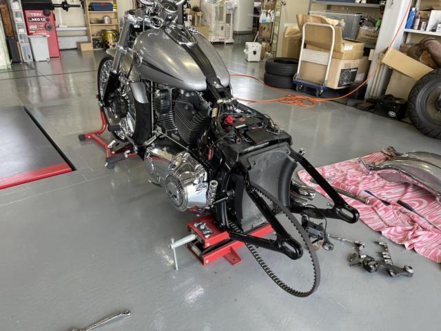 新車外し ハーレー ブレイクアウト FXBR 純正 リア タイヤ FXBR